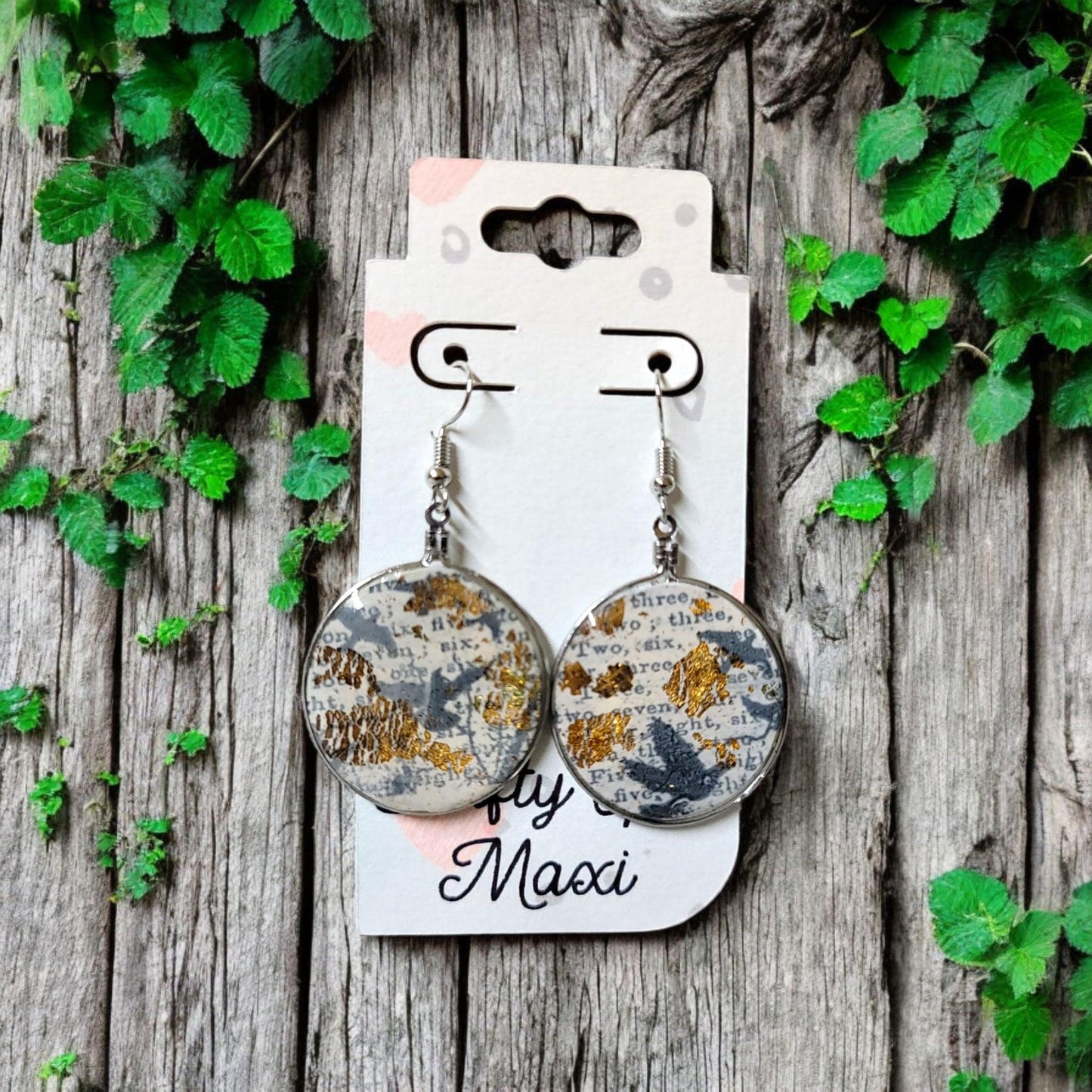 These are polymer clay raven earrings Lightweight hoop clay earrings. Modern hoop earrings gothic clay earrings boho hoop earrings