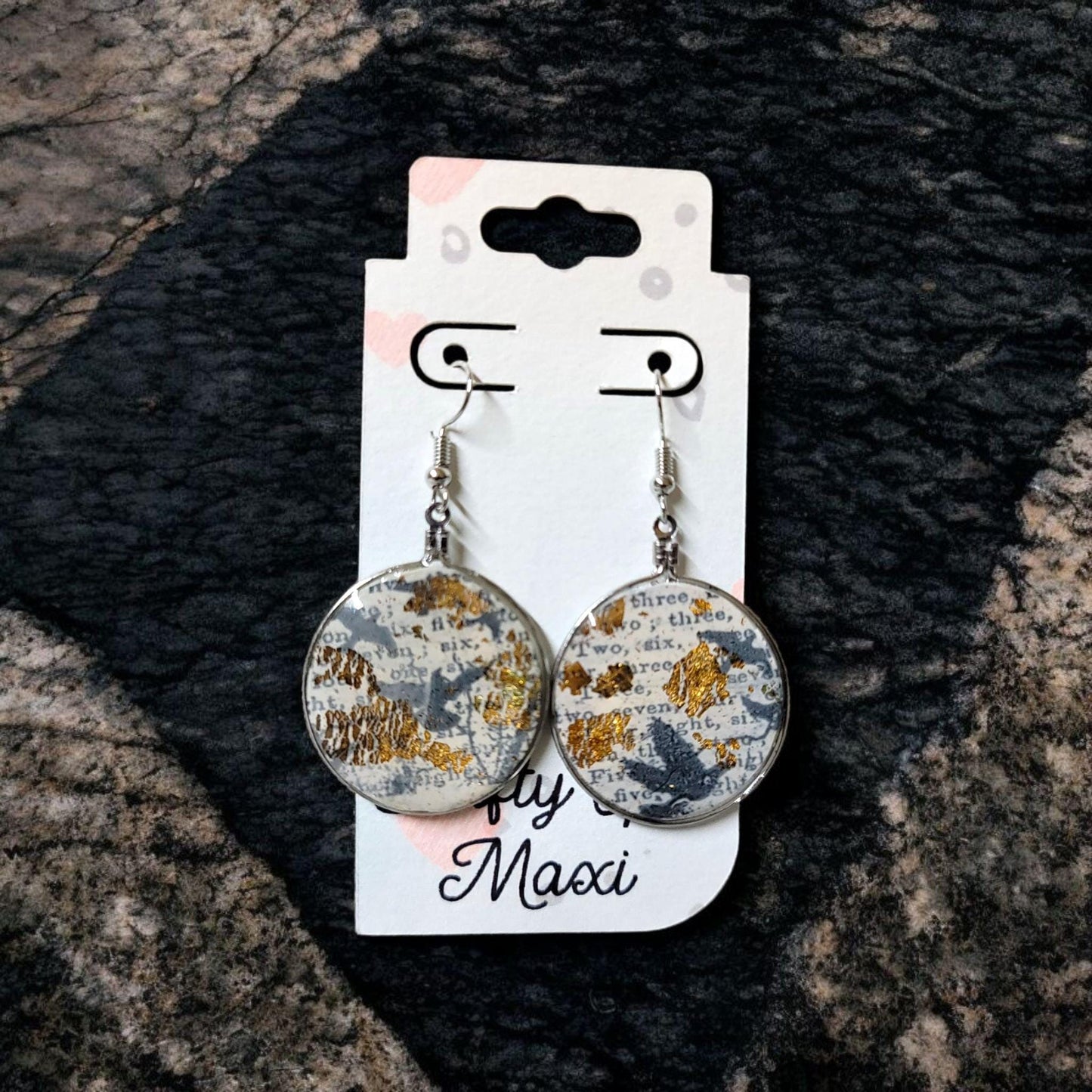 These are polymer clay raven earrings Lightweight hoop clay earrings. Modern hoop earrings gothic clay earrings boho hoop earrings