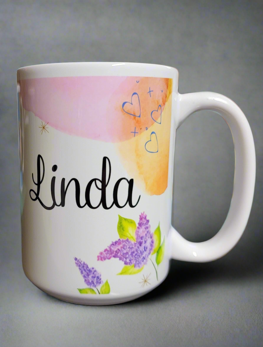 Custom Coffee Mug Set with Coaster - 15oz Sublimation Ceramic Mugs, Personalized & Customizable Gift for Coffee Lovers custom mug design